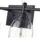 Arlett 4 Light 30.9 inch Matte Black Vanity Light Wall Light